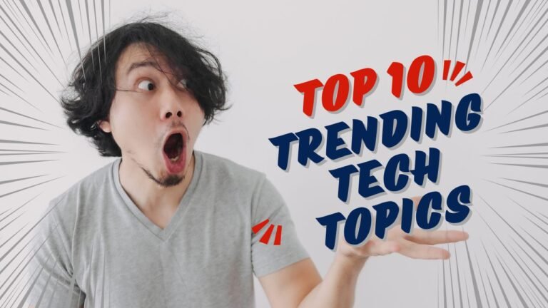 Trending Tech Topics