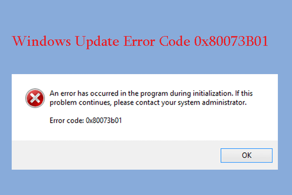 Windows Update Error Codes
