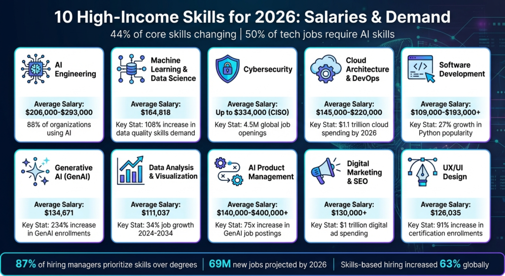 which tech skills are in demand 2026?
