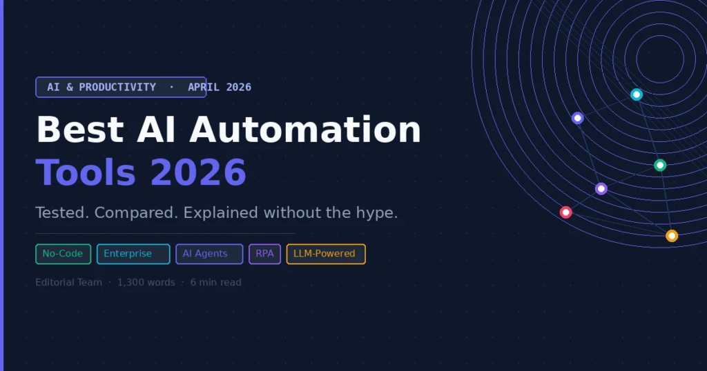 Best AI Automation Tools for Small Business in 2026