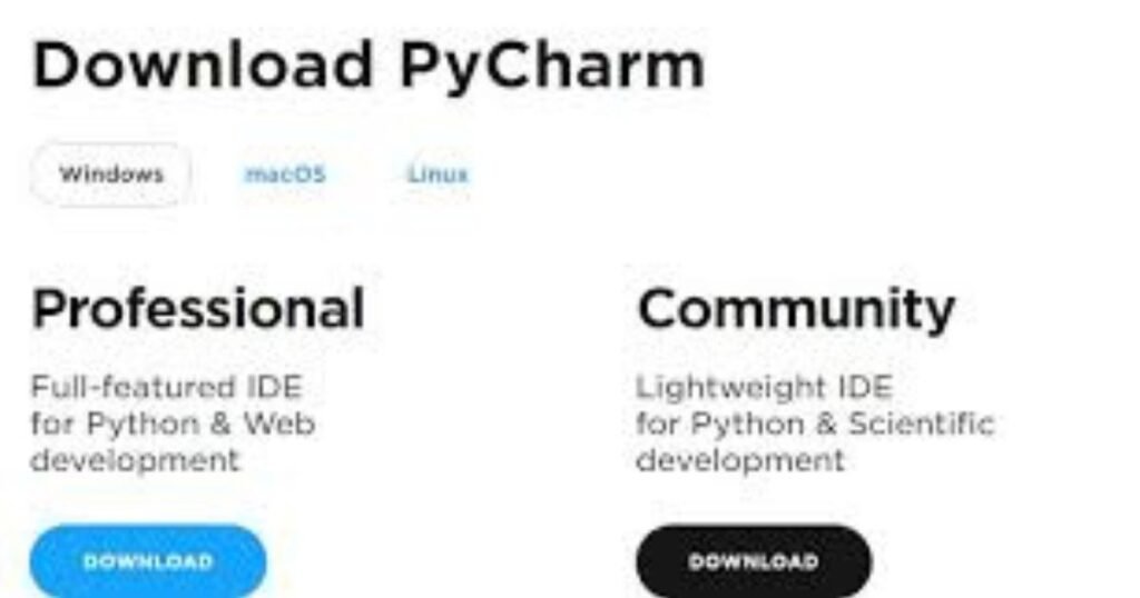 pycharm pro vs community