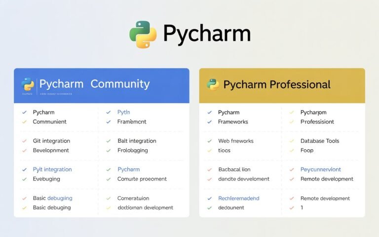 PyCharm Community vs Professional