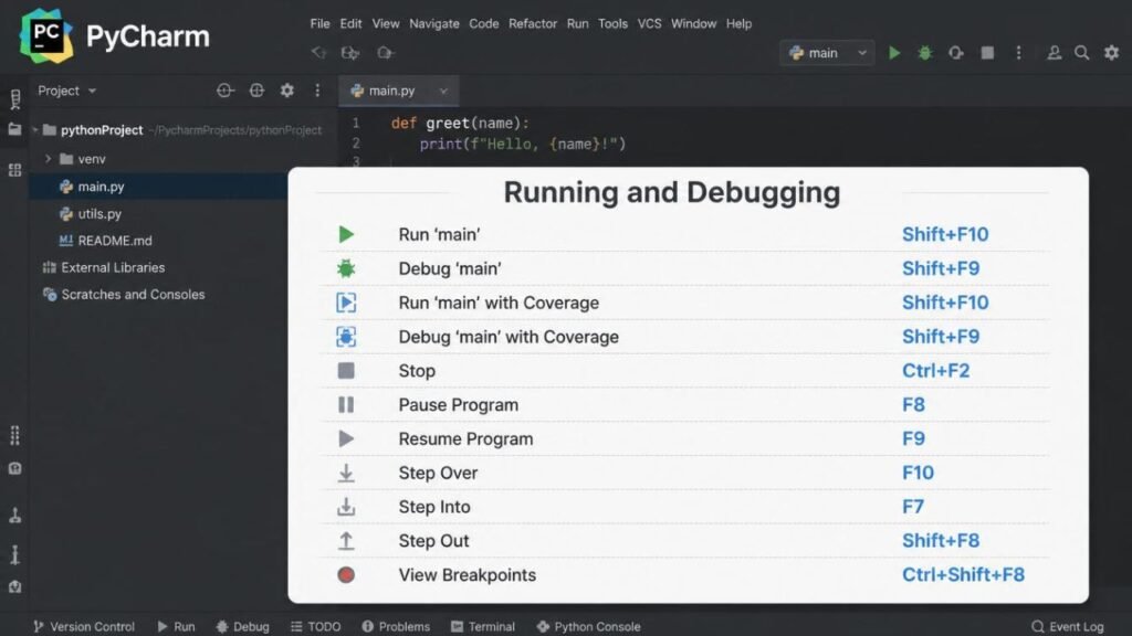 pycharm shortcuts for beginners complete guide
