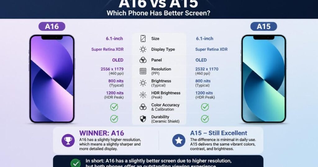 Samsung Galaxy A16 vs A15