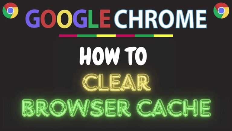 how to clear cache in Chrome