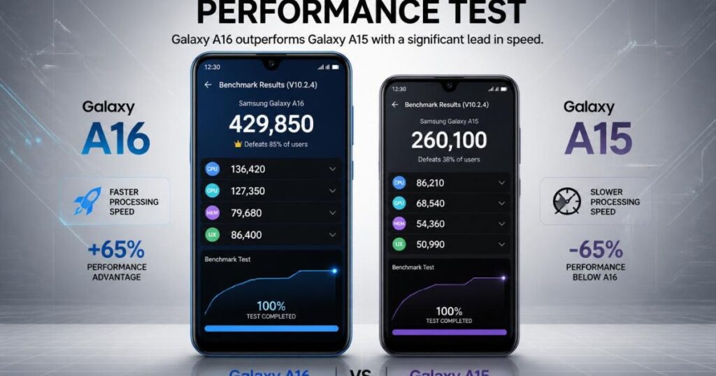 Samsung Galaxy A16 vs A15