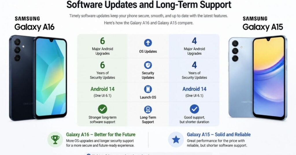 Samsung Galaxy A16 vs A15