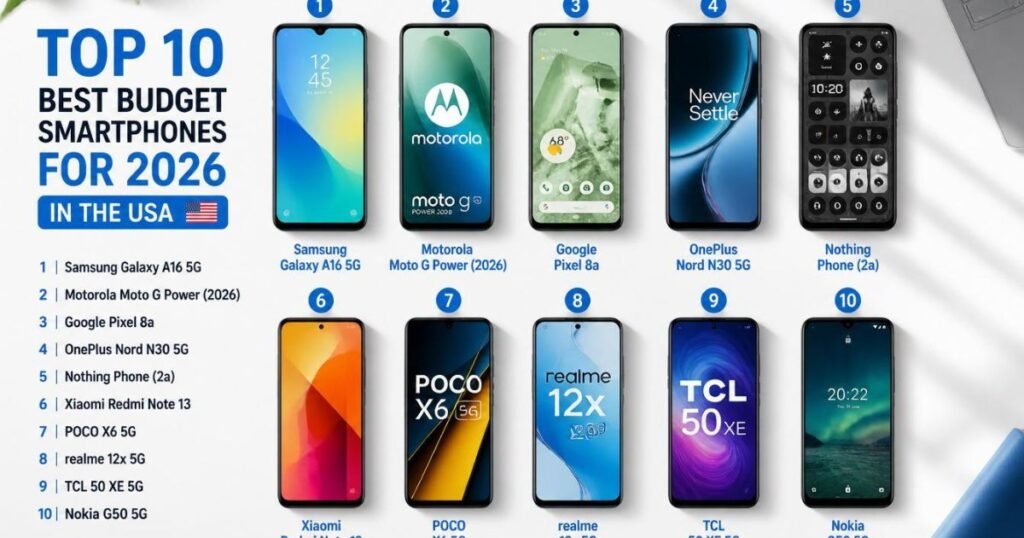 Best Budget Smartphones 2026 USA