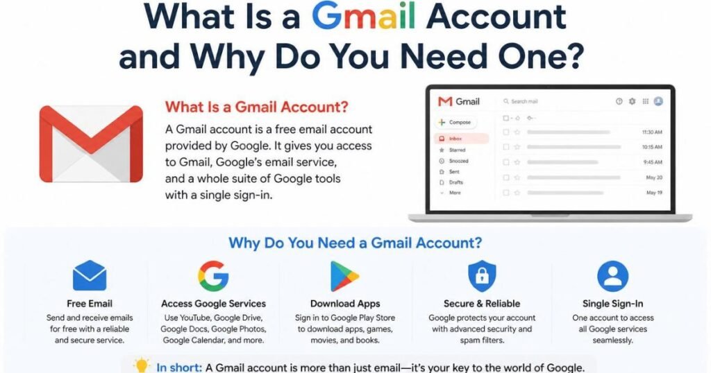 how to create gmail account