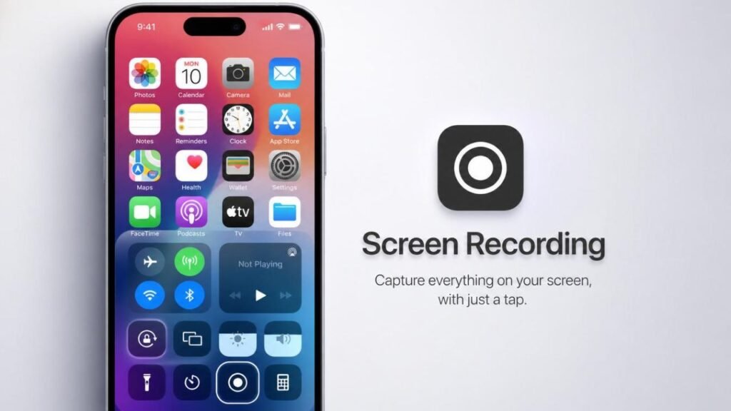 How Screen Record iPhone
