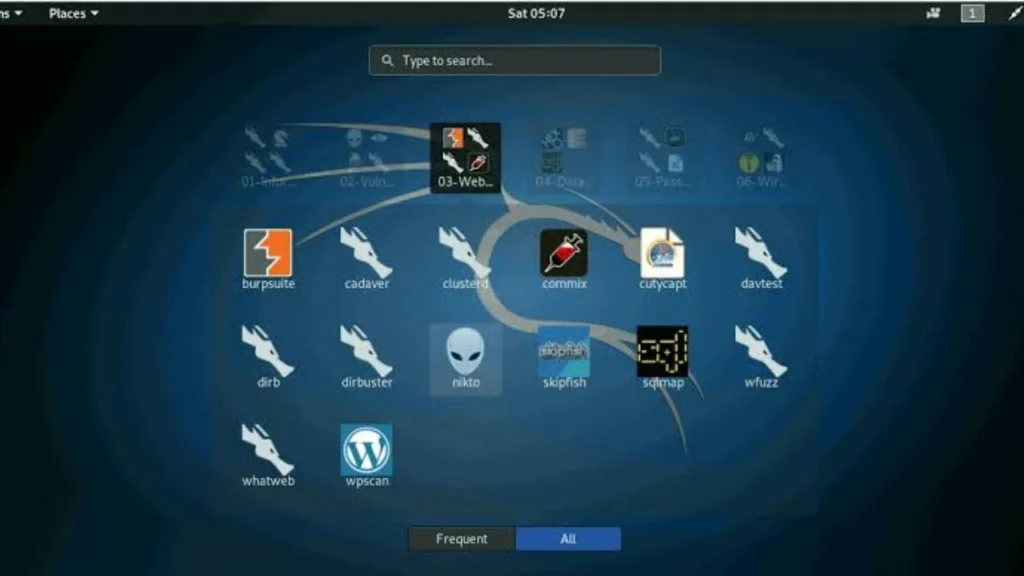 Best Kali Linux tools including Nmap Wireshark Metasploit and Burp Suite