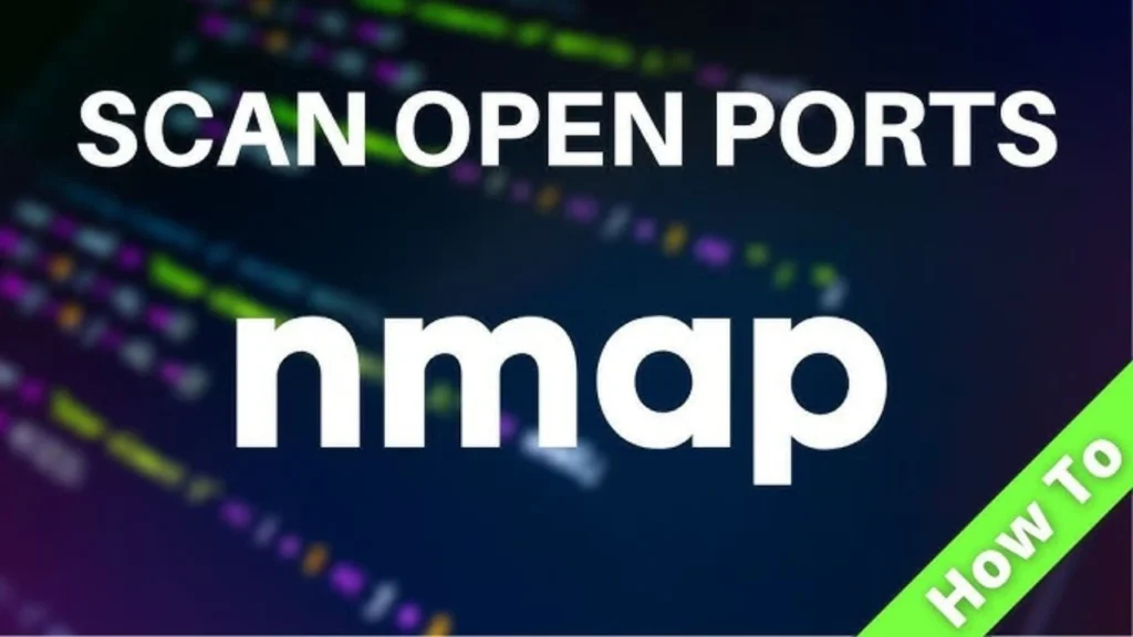 Nmap port scanning tool for network security, open port detection, and ethical hacking