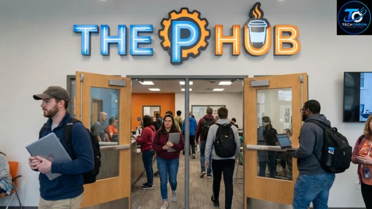 P Hub: What It Is, How It Works, and What Users Should Know Illustration representing P Hub with a focus on online privacy, internet safety, and responsible browsing.
