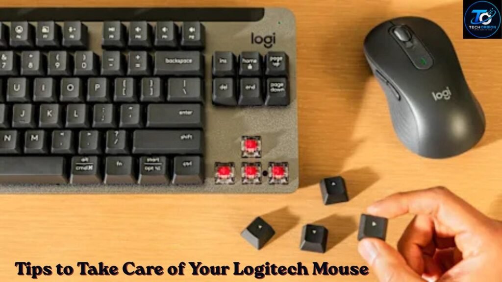 Cleaning and maintaining a Logitech mouse to improve performance and extend its lifespan