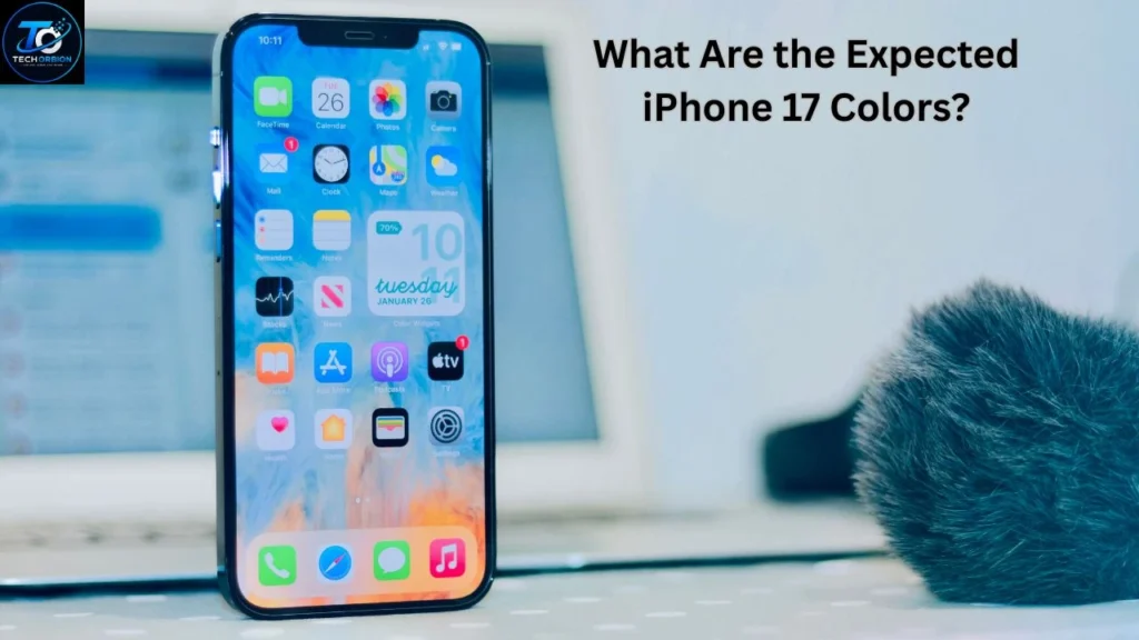 Expected iPhone 17 colors including black, white, blue, pink, and other rumored color options
