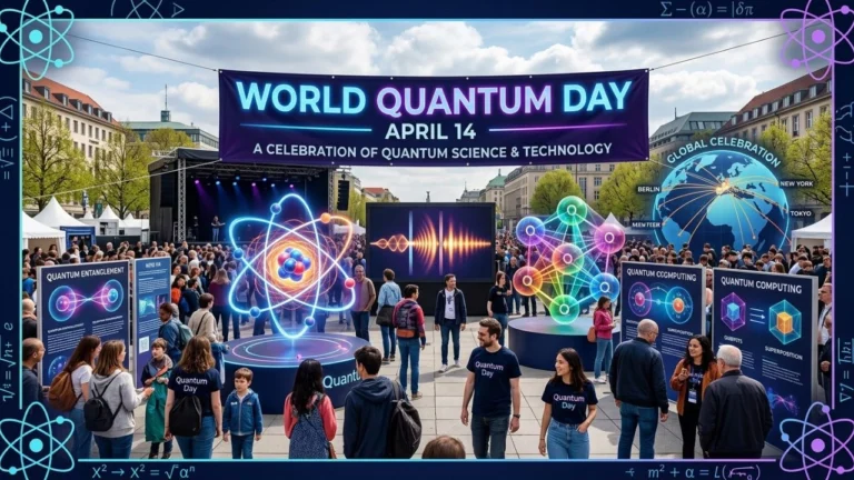 World Quantum Day celebrating quantum science and innovation