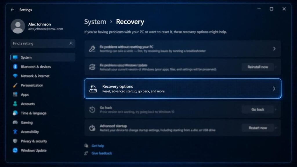How to Reset Windows 11 Without Losing Files