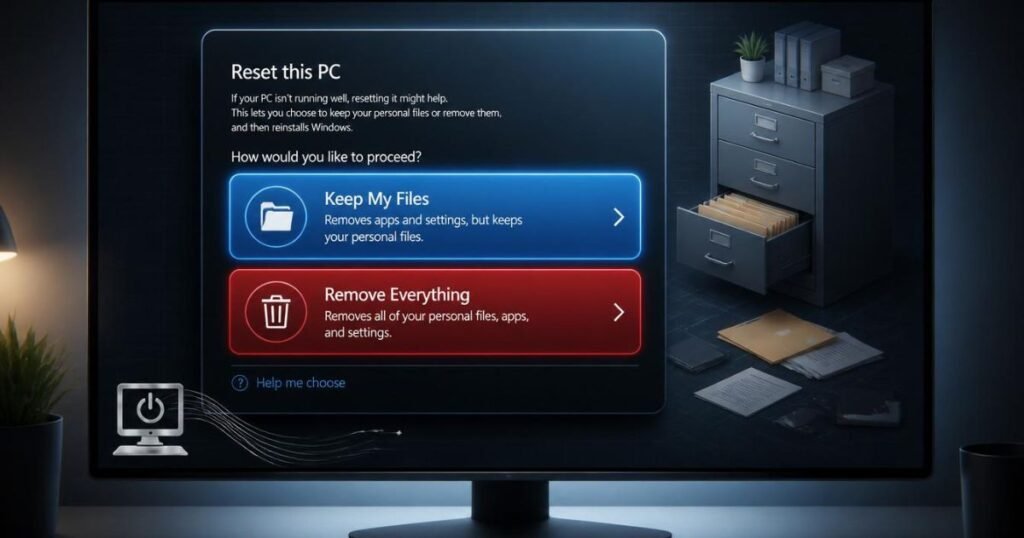 How to Reset Windows 11 Without Losing Files