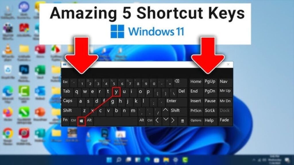 Windows 11 keyboard shortcuts for productivity