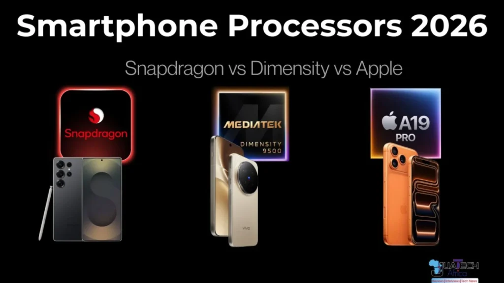 Smartphone processor comparison 2026