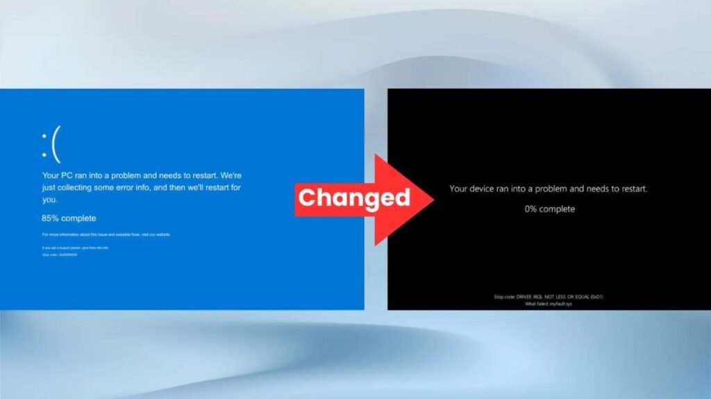 Windows 11 black screen causes