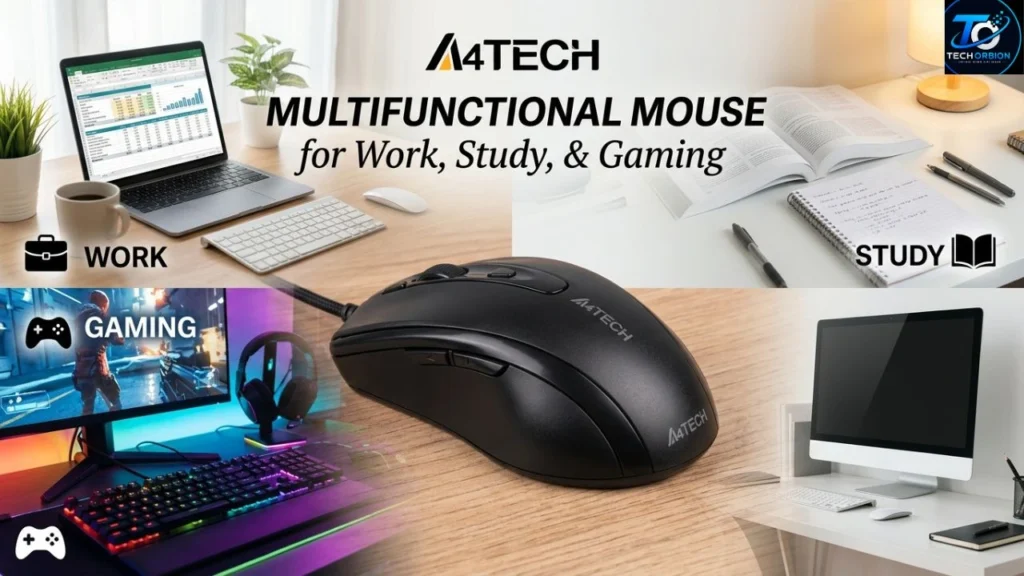 A4Tech Mouse for Work, Study, and Gaming