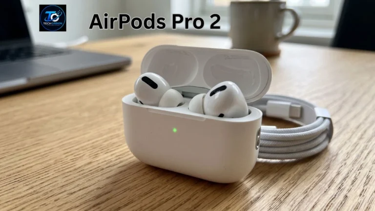 AirPods Pro 2 wireless earbuds with USB-C charging case