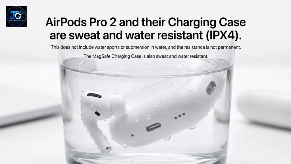 Are AirPods Pro 2 Water Resistant? Complete Guide © TechOrbion.com
