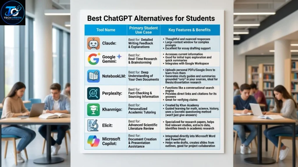 Best Alternative to ChatGPT for Students