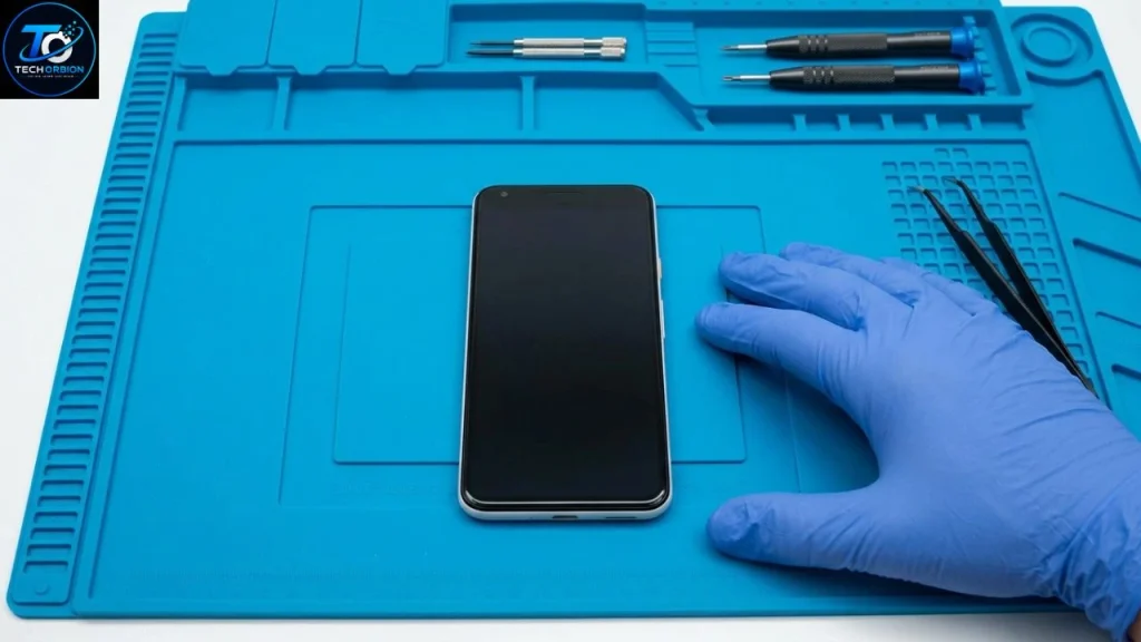 Check the fingerprint sensor after a screen replacement on Android