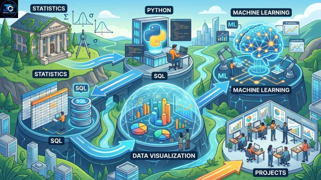 Data Science learning roadmap for beginners