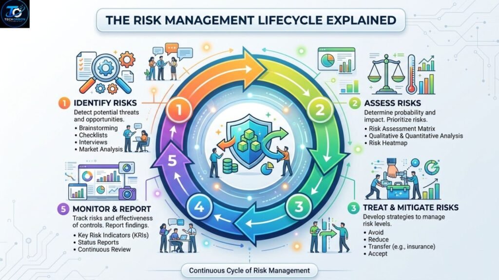 The Risk Management Lifecycle Explained step-by-step overview
