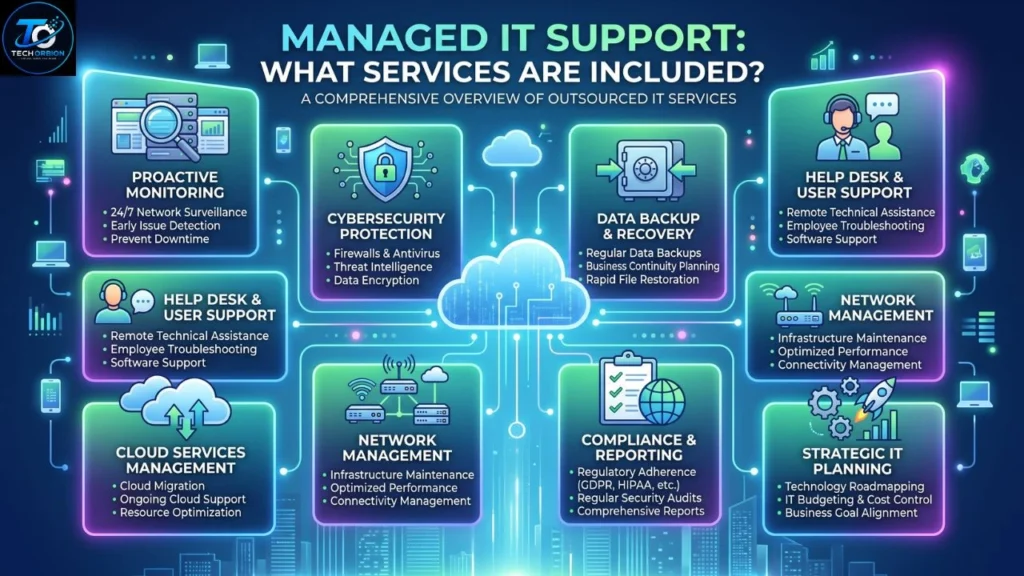 What Services Does Managed IT Support Include?