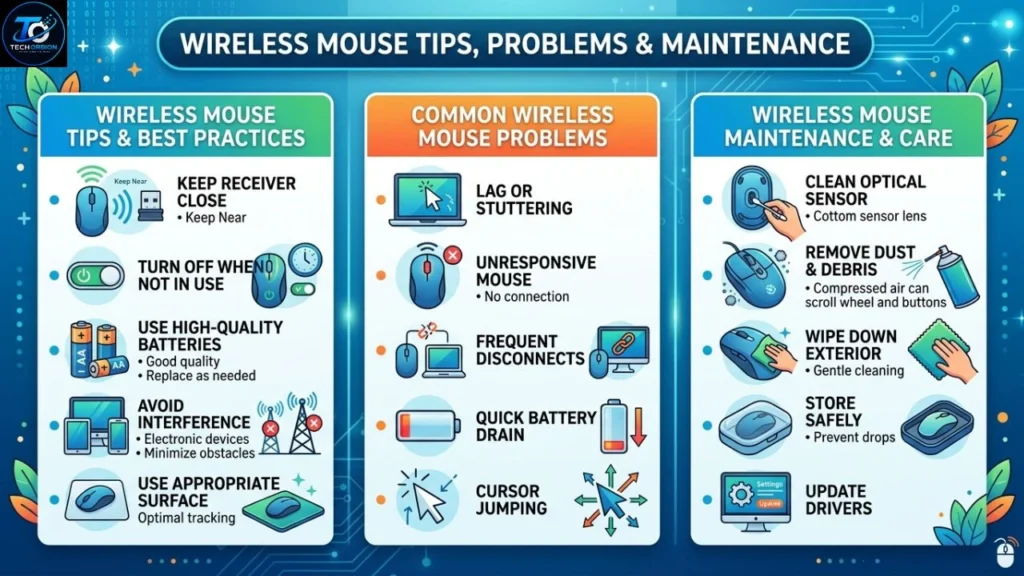 Wireless Mouse Tips, Common Problems, and Maintenance Guide