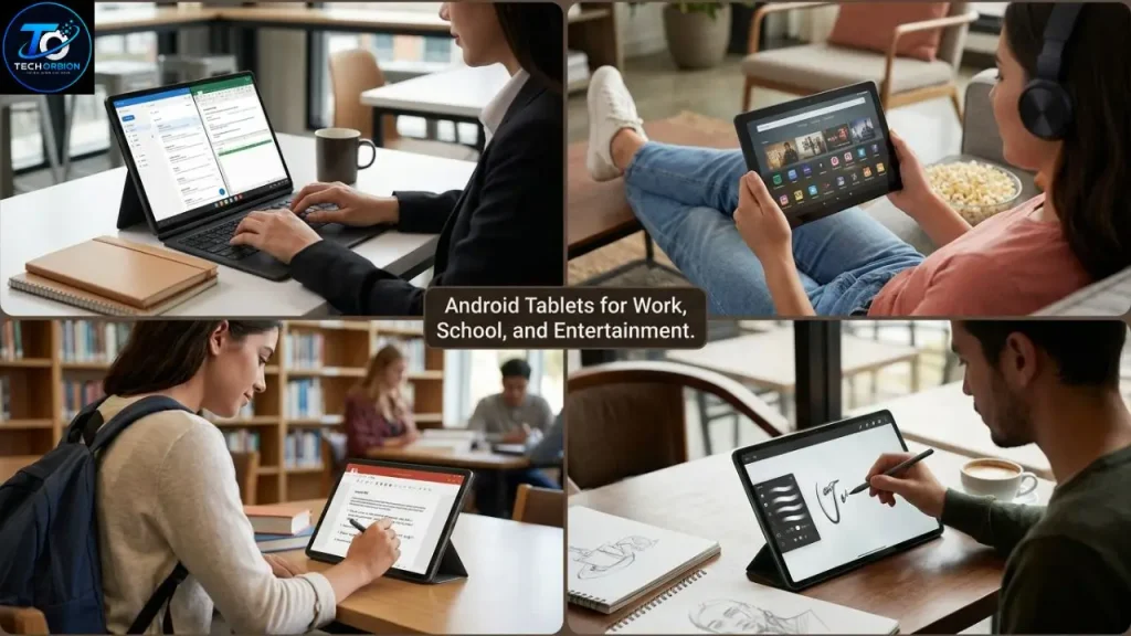 Android tablets for work, school, and entertainment