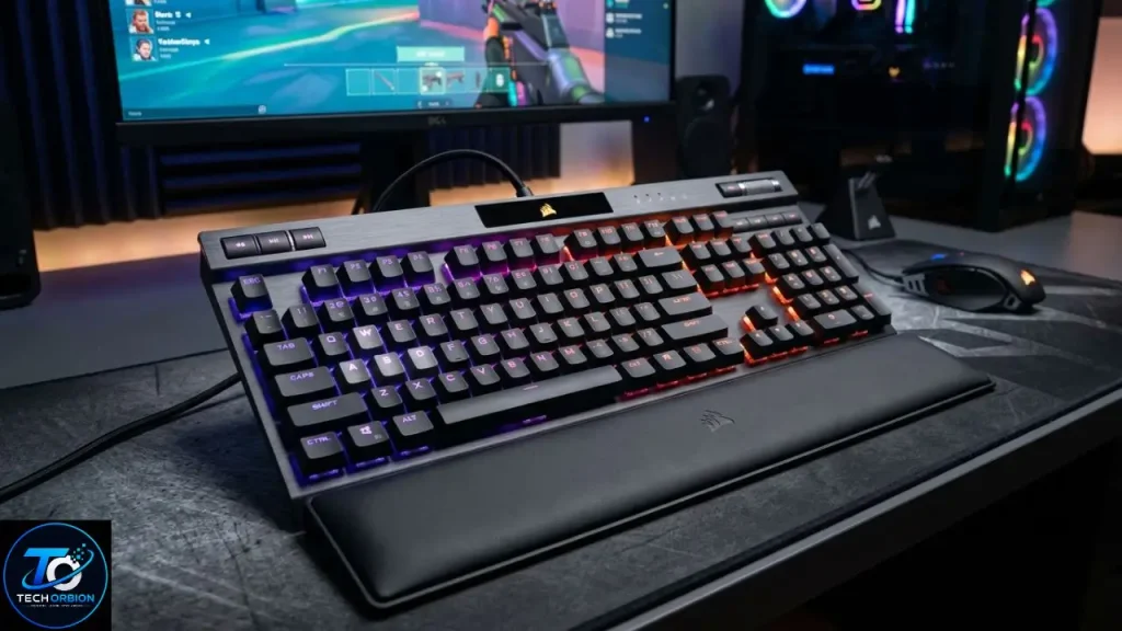 Lighting software and connectivity features in Corsair keyboards