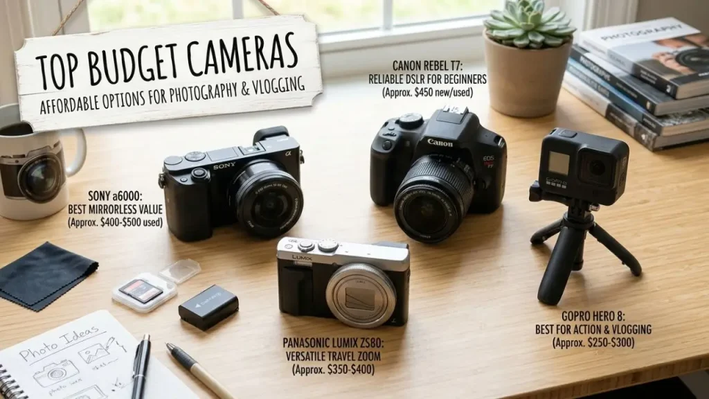 Best Cameras on a Budget: How Much Should You Spend? I AI Generated