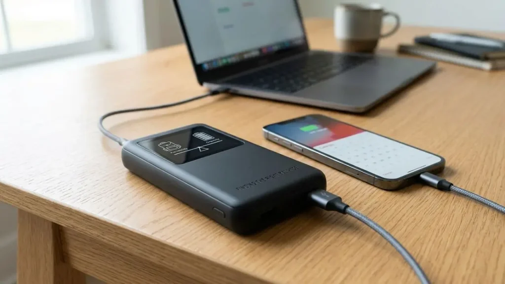Finding the Right Balance When Choosing a Power Bank for iPhone I AI Generated
