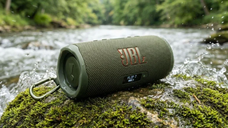 JBL Flip 7 | Portable waterproof and drop-proof speaker | Techorbion JBL Flip 7 portable Bluetooth speaker with rugged waterproof design