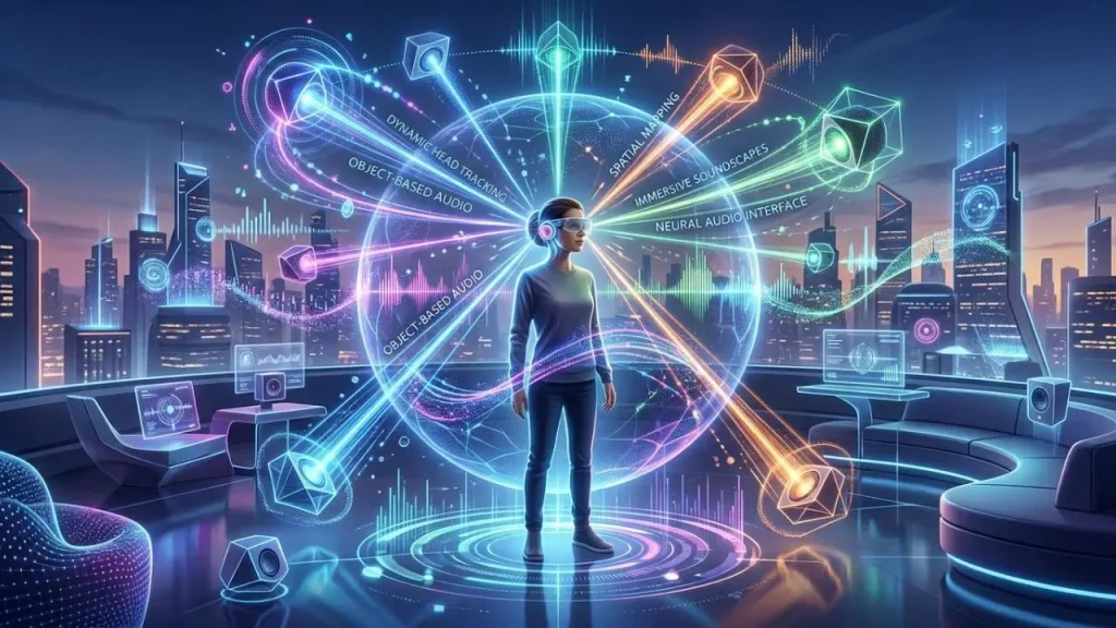 The future of 360-degree and spatial audio technology I AI Generated