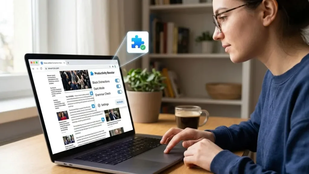 Tasks an extension de navigateur can perform in a web browser